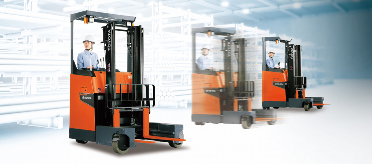 Used Toyota Reach Forklift